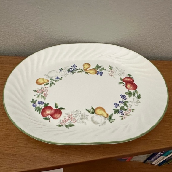 Like New - Corelle Chutney Pattern Serving Platter - 12” X 10” - Picture 4 of 6